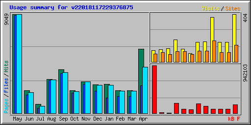 Usage summary for v22018117229376875